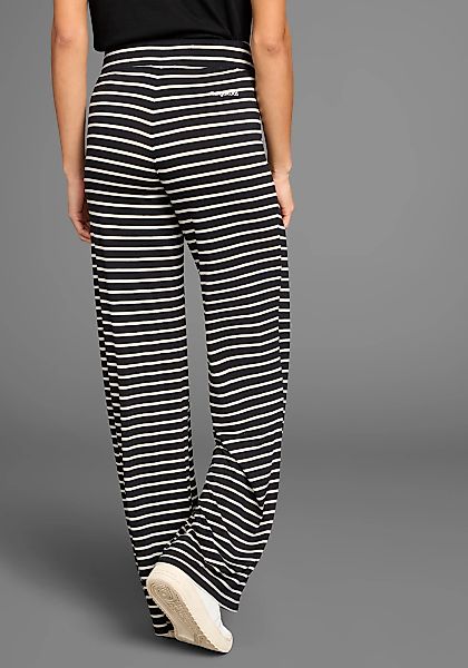KangaROOS Jerseyhose gestreift mit weitem Beim - NEUE KOLLEKTION günstig online kaufen