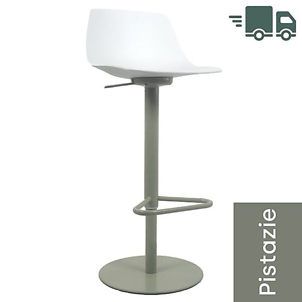 ABVERKAUF: lapalma MIUNN S104 Barhocker | Baydur weiss | Gestell Pistazie | günstig online kaufen