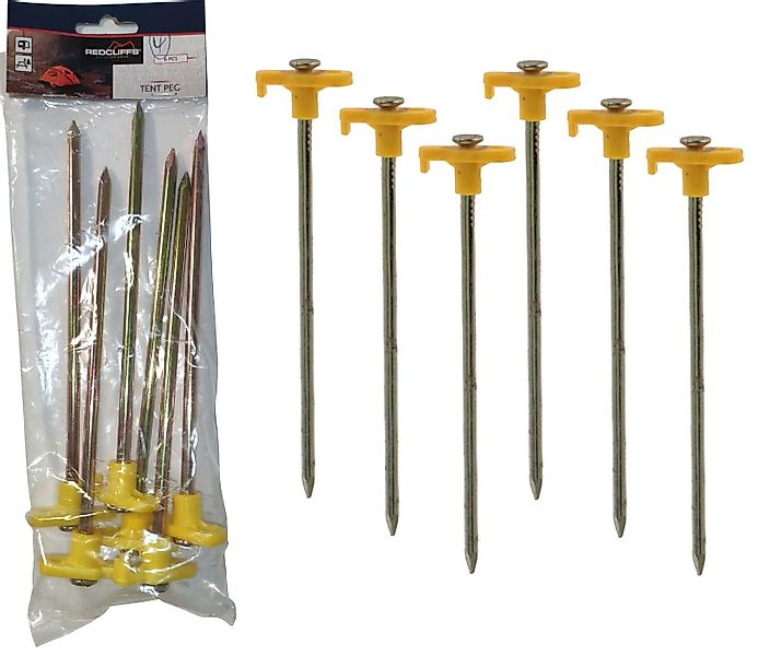 Redcliffs Zelthering Silber, (24-St), Camping, 24 günstig online kaufen
