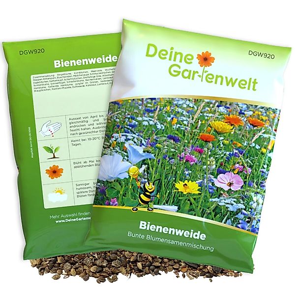 Deine Gartenwelt Bienenweide Blumenmischung 100 Gramm Samen günstig online kaufen
