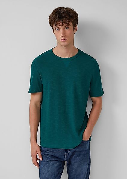 s.Oliver Kurzarmshirt T-Shirt aus Heavy Jersey günstig online kaufen