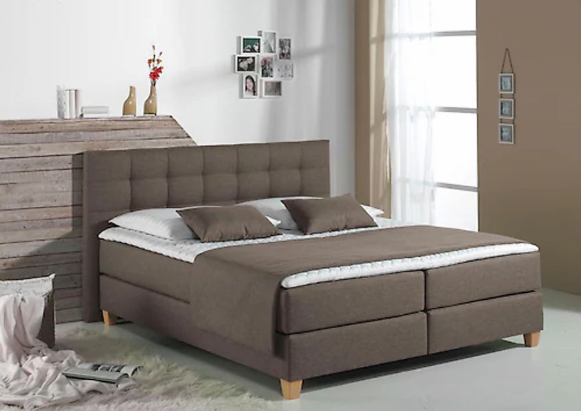 Home affaire Dekokissen »Tommy«, Kissen-Plaidset für »Tommy« Boxspringbett günstig online kaufen