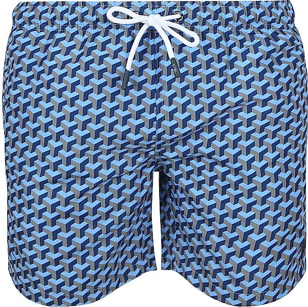 Suitable Badeshorts Druck Navy - Größe XL günstig online kaufen