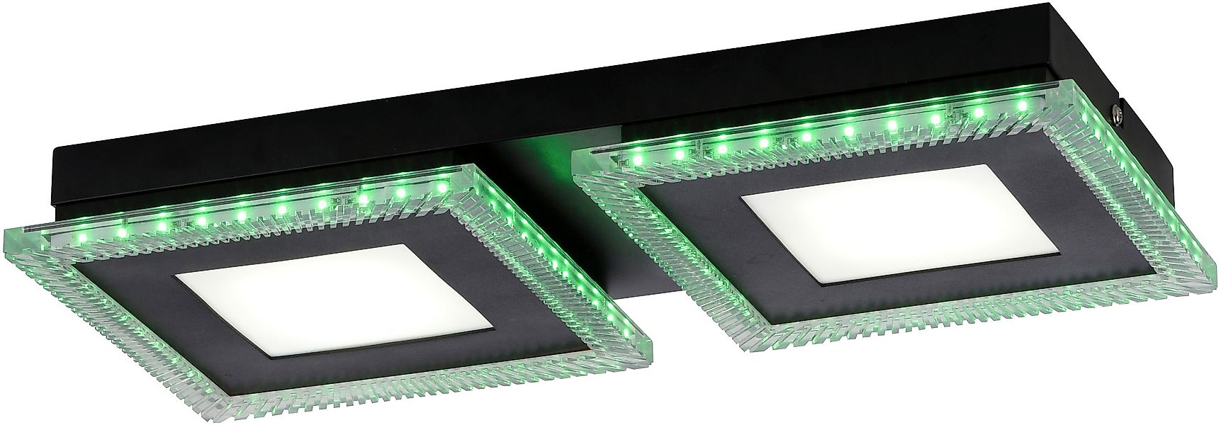 JUST LIGHT LED Deckenleuchte »ACRI«, 2 flammig, Leuchtmittel LED-Board-LED- günstig online kaufen