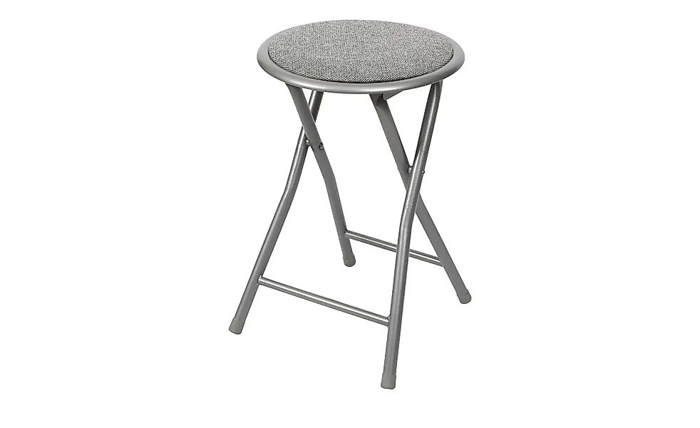 Klapphocker  Derek ¦ grau ¦ Maße (cm): B: 30 H: 46 T: 30.0 Polstermöbel > H günstig online kaufen