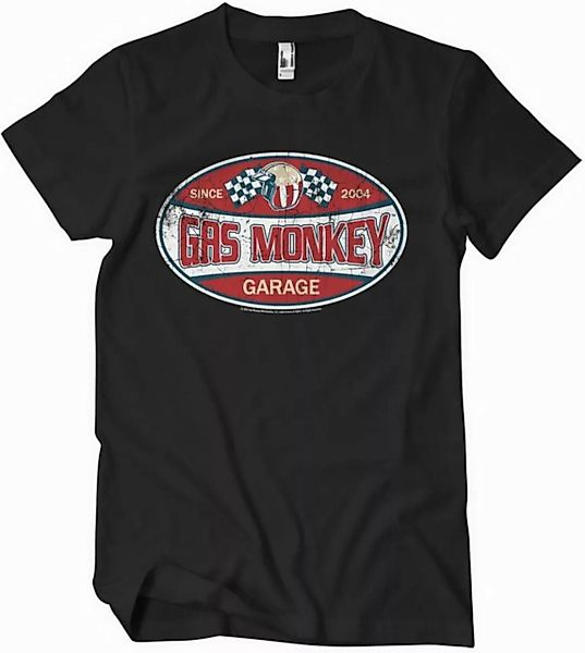 Gas Monkey Garage T-Shirt Since 2004 Label T-Shirt günstig online kaufen