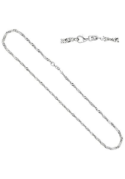 JOBO Silberkette, Singapurkette 925 Silber 50 günstig online kaufen