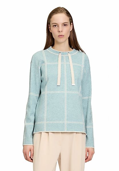 Betty Barclay Strickpullover "Damen kariert" 1 Stk. Jacquard günstig online kaufen