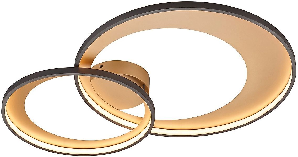 TRIO Leuchten LED Deckenleuchte Granada, LED fest integriert, Warmweiß, LED günstig online kaufen