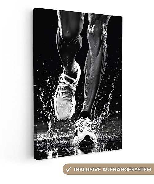 OneMillionCanvasses® Leinwandbild Laufschuhe - Laufen - günstig online kaufen