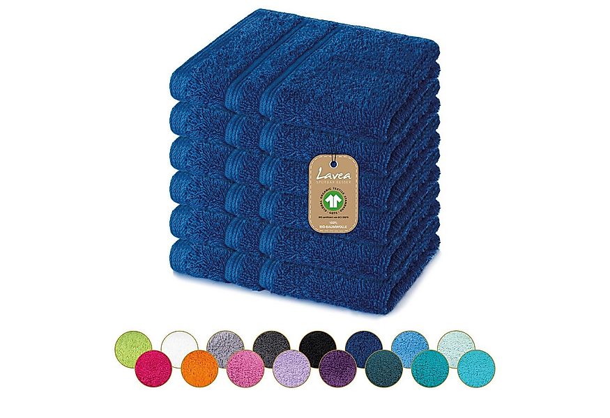 Lavea Seiftuch Bali Seiftücher, Waschlappen Frottee 30x30 cm, Weiches Bio-B günstig online kaufen