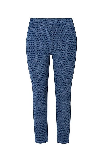 Janet & Joyce Jeggings Jeggings Slim Fit Minimal-Print Gesäßtaschen günstig online kaufen