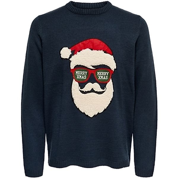 Only & Sons   Pullover Pullover ONSXMAS 7 FUNNY BADGE Strickpullover günstig online kaufen
