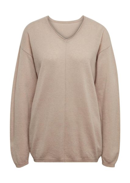 GOLDNER Strickpullover Basicpullover mit V-Ausschnitt Strickpullover günstig online kaufen