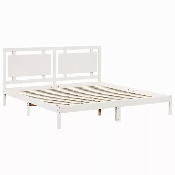 vidaXL Bett Massivholzbett Extra Lang ohne günstig online kaufen