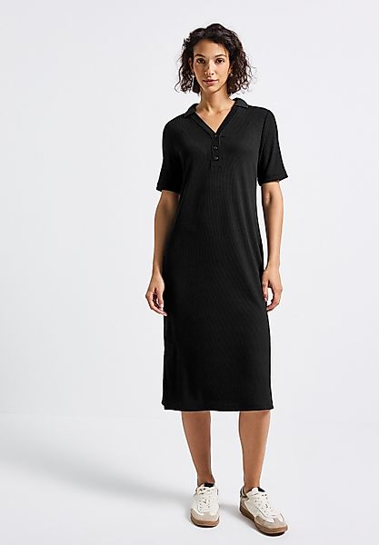 STREET ONE Midikleid in Unifarbe günstig online kaufen