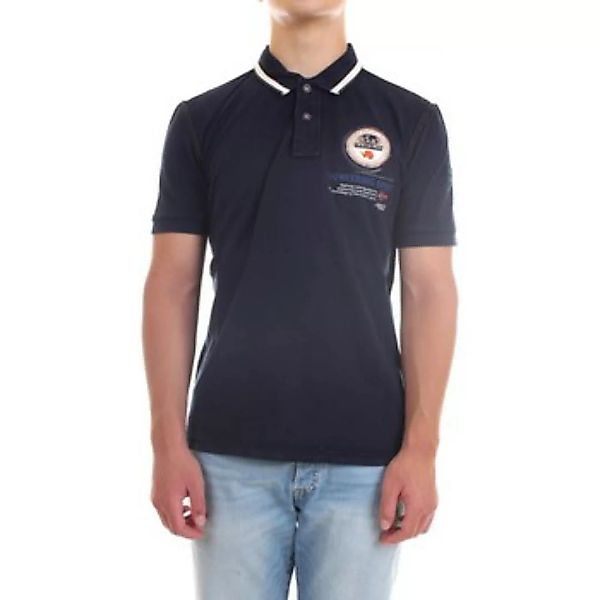 Napapijri  Poloshirt NP0A4F6D Polo Mann Blau günstig online kaufen