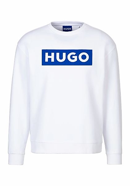 HUGO Blue Sweatshirt "Classic Crew", mit Frontprint günstig online kaufen