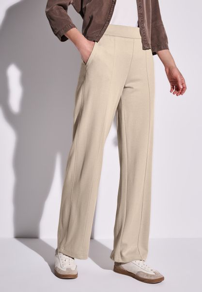STREET ONE Stoffhose Sommerhose mit seitliche günstig online kaufen