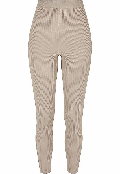URBAN CLASSICS Leggings "Urban Classics Damen Ladies Rib Knit Leggings" günstig online kaufen