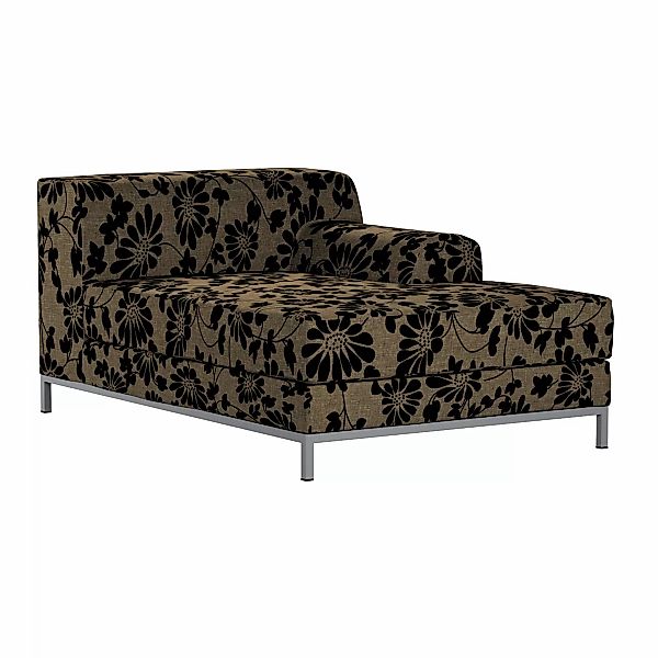 Bezug für Kramfors Sofa Recamiere rechts, beige-schwarz, Bezug für Recamier günstig online kaufen