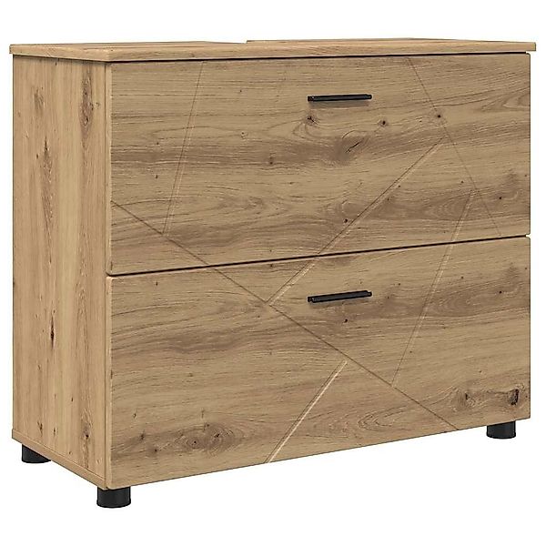 vidaXL Badezimmerspiegelschrank Badezimmer Schrank Eiche handwerklich günstig online kaufen