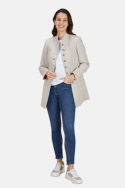 White Label Longblazer aus Leinen Mix günstig online kaufen
