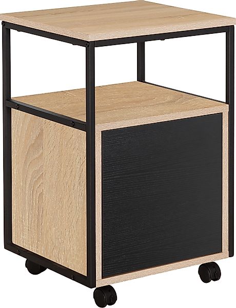 INOSIGN Rollcontainer Korpo, Metallgestell, Push-to-open, feststellbare günstig online kaufen