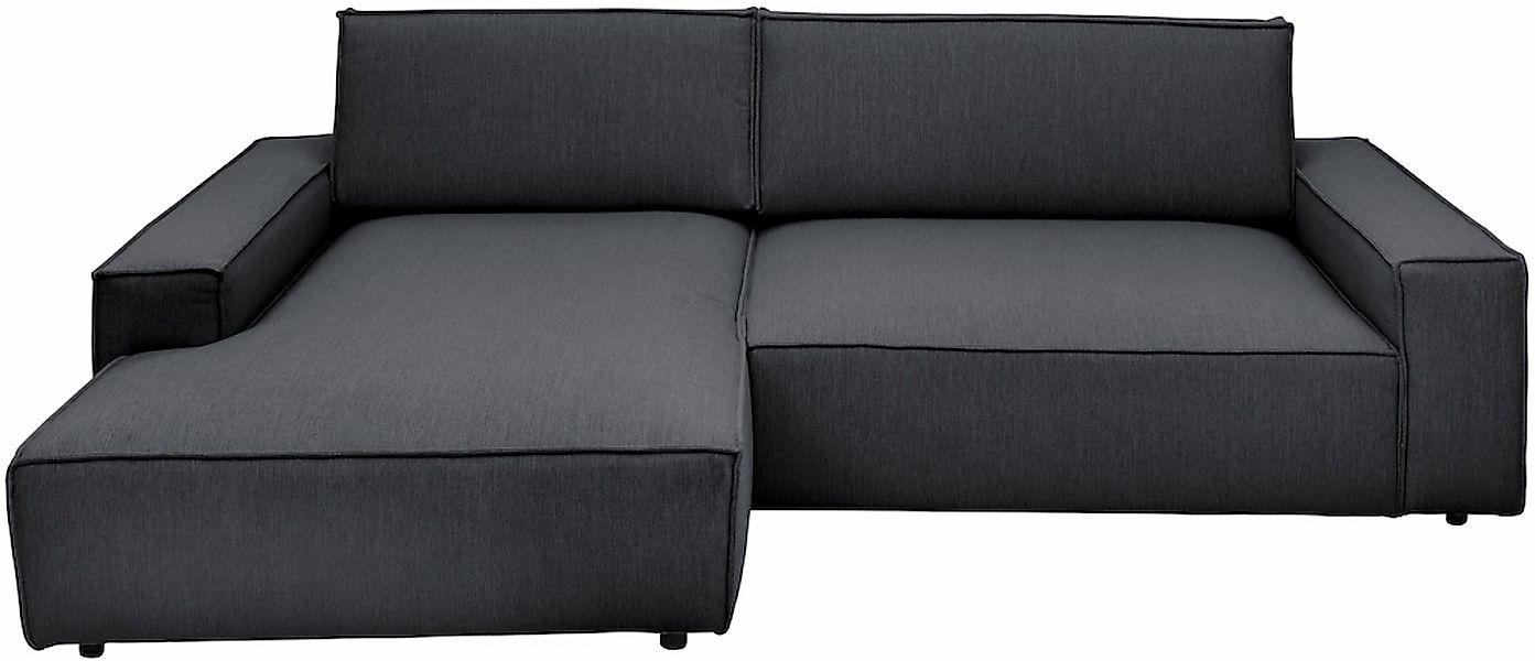 Home affaire Ecksofa "NEU: SHERWOOD XXL 284, Big-Sofa L-Form, tiefe Sitzflä günstig online kaufen