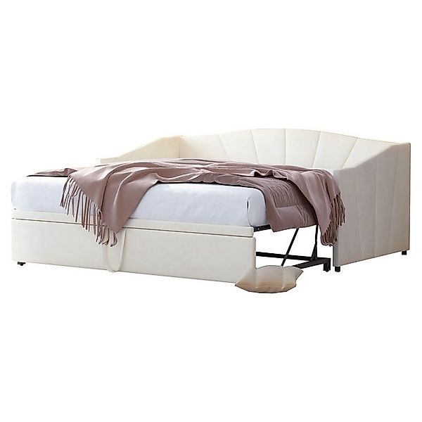 HAUSS SPOLE Polsterbett Tagesbett Polsterbett Kinderbett Schlafsofa Auszieh günstig online kaufen