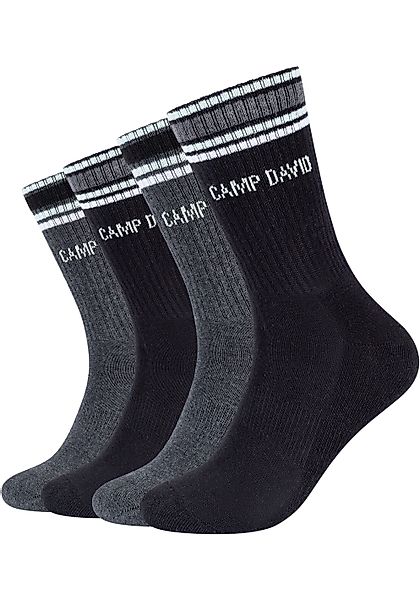 CAMP DAVID ABS-Socken "cushioned" 4 Paar tlg. mit verstärktem Zehenbereich günstig online kaufen