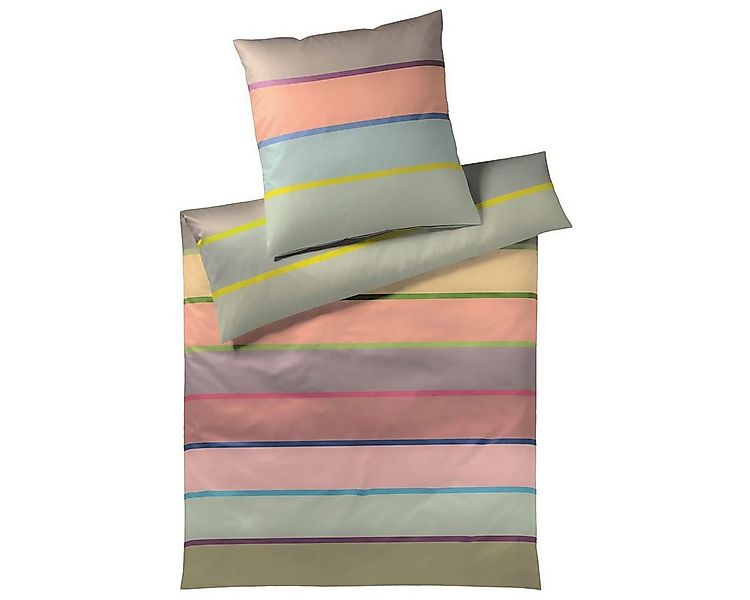 Remember Bettwäsche Cambridge, Mako Satin Baumwolle, 2 teilig, mit Reißvers günstig online kaufen