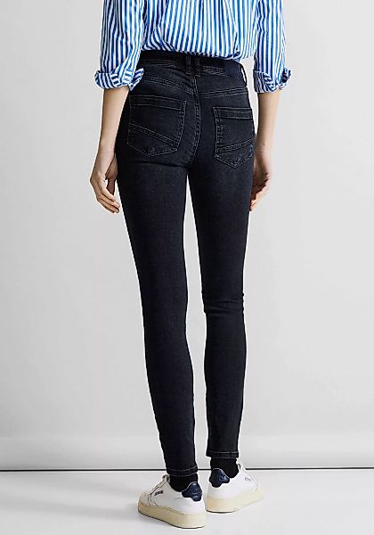 STREET ONE Slim-fit-Jeans in dunkler Waschung günstig online kaufen