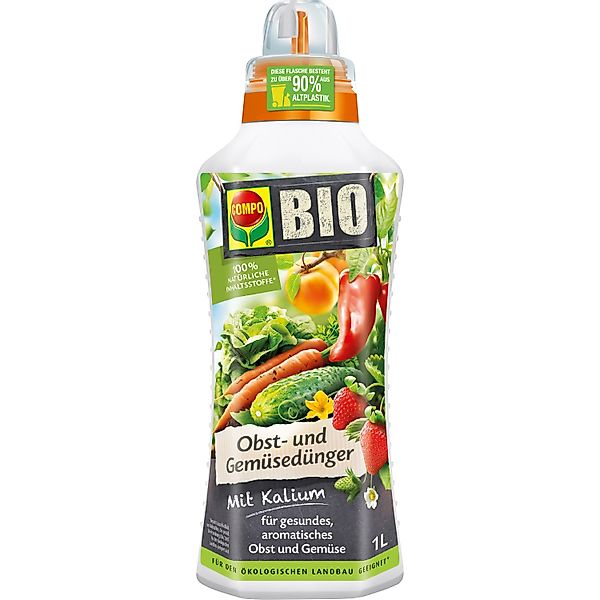 Compo Bio Obst- und Gemüsedünger 1 l günstig online kaufen