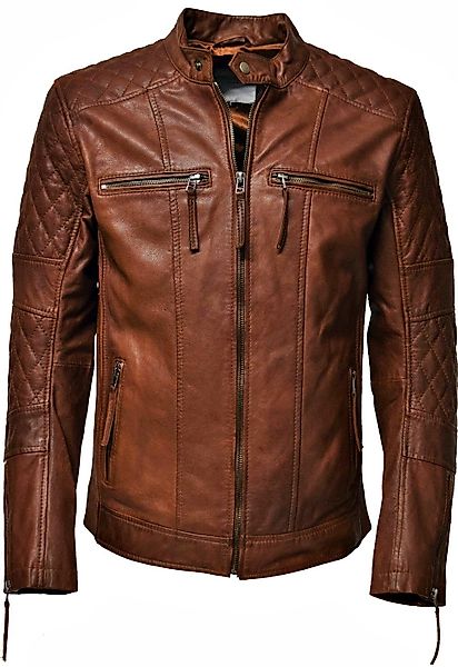Zimmert Leather Lederjacke Alex washed, gesteppt, günstig online kaufen
