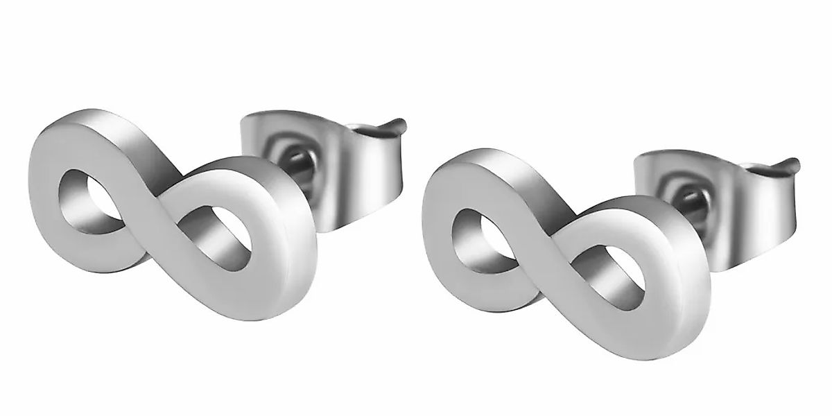Adelia´s Paar Ohrhänger "Damen Ohrringe – Ohrstecker Unendlichkeitszeichen günstig online kaufen