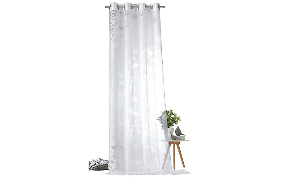 Weckbrodt Ösenschal   ¦ creme ¦ Maße (cm): B: 140 H: 225 Gardinen & Rollos günstig online kaufen