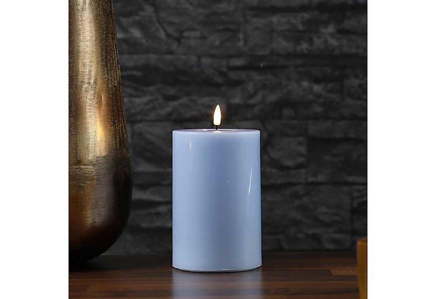 Deluxe Homeart LED-Kerze Mia Deluxe Echtwachs Wachsspiegel flackernd H: 15c günstig online kaufen