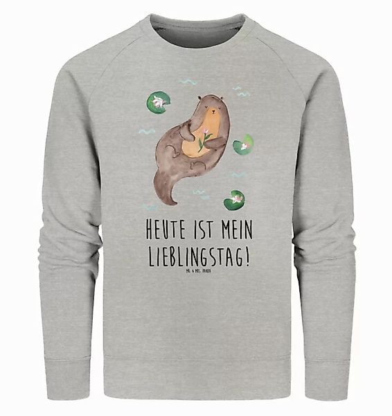 Mr. & Mrs. Panda Longpullover Größe S Otter Seerose - Heather Grey - Gesche günstig online kaufen