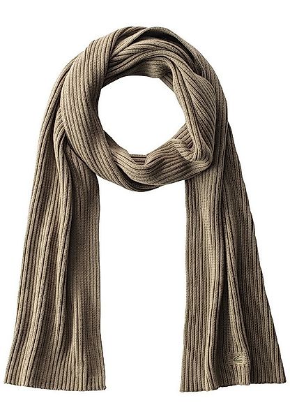 camel active Modeschal Strickschal aus Organic Cotton günstig online kaufen