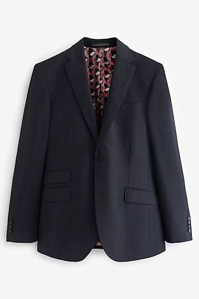 Next Baukastensakko Strukturierter Anzug aus Wolle, Slim Fit: Sakko (1-tlg) günstig online kaufen