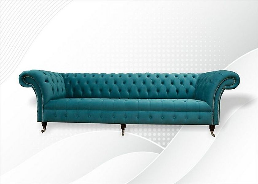 JVmoebel Chesterfield-Sofa Chesterfield Sofa massiv Holz handgefertigt hoch günstig online kaufen