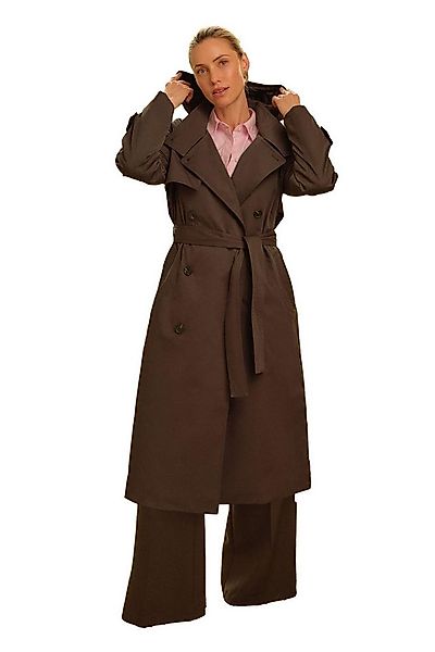 Love & Roses Trenchcoat Love & Roses Trenchcoat mit Kapuze, Regular (1-tlg) günstig online kaufen