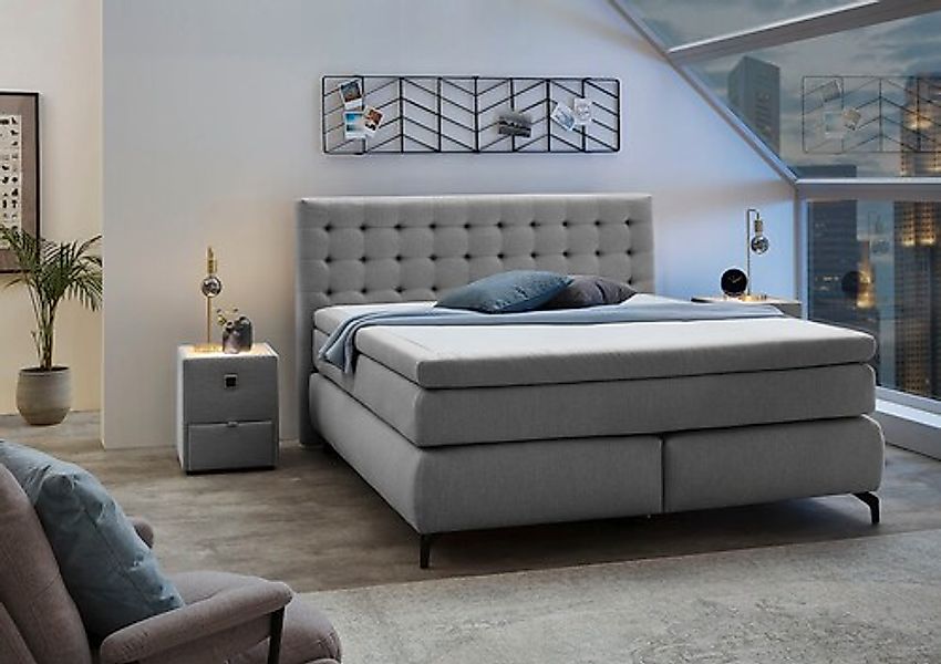 Jockenhöfer Gruppe Boxspringbett »Jessica«, mit Topper, erhältlich in der G günstig online kaufen