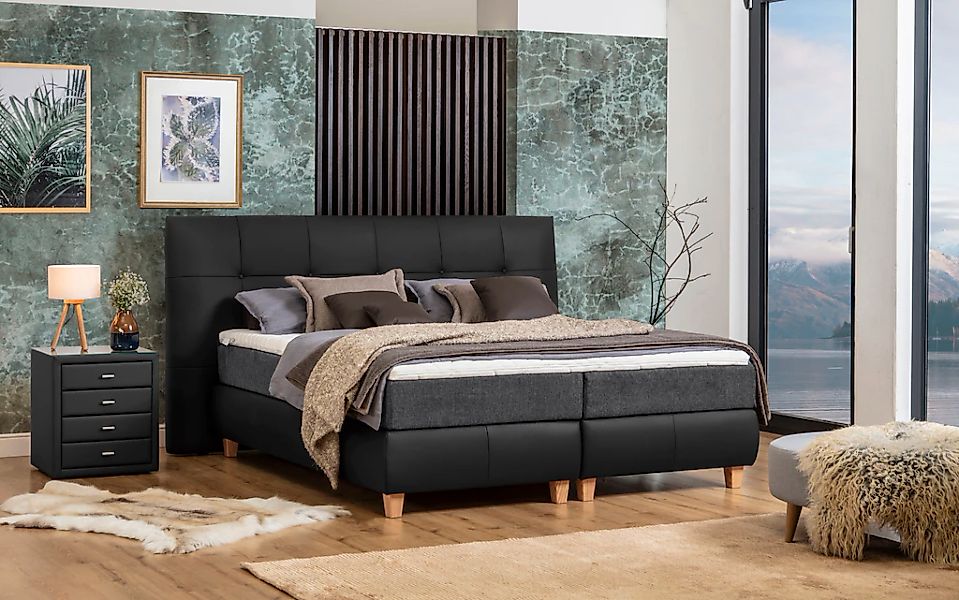 alina Boxspringbett "Luella", ADA trendline Boxspringbett, inkl. Matratze u günstig online kaufen
