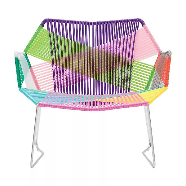 Moroso - Tropicalia Sessel mit Armlehnen - carnival/Sitzfläche Polymer Kuns günstig online kaufen