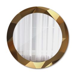 Tulup Dekospiegel mit Aufdruck Badezimmerspiegel Wandspiegel günstig online kaufen