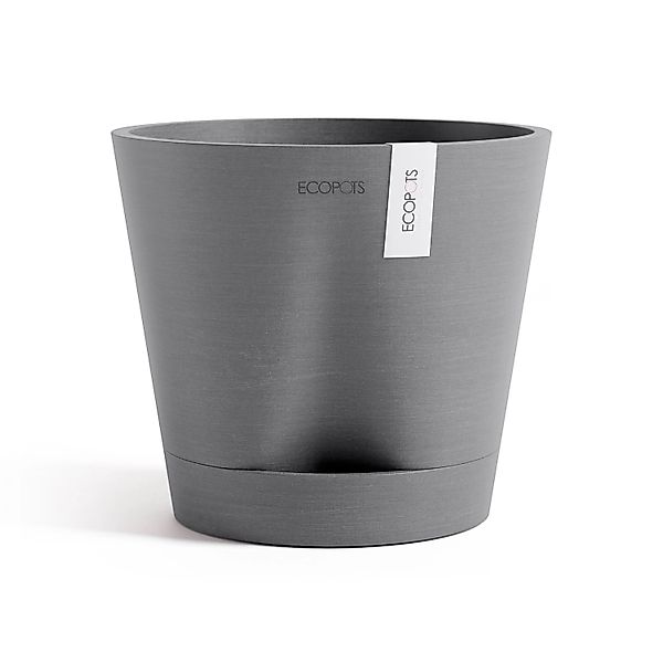 ECOPOTS Blumentopf Venice 2 20 Grau, günstig online kaufen