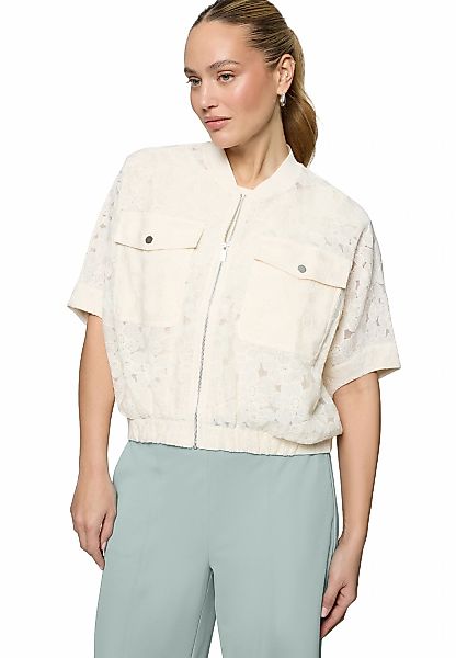 Zero Jackenblazer "Damen kurzarm mit Taschen" Spitze günstig online kaufen