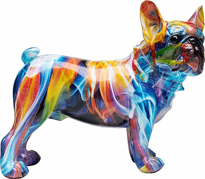 Kare Design Dekofigur "Deko Figur Frenchie Bunt 24cm" günstig online kaufen